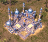 A Sufi Settlement located in the map