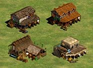 Tous les écuries de l'âge des châteaux de The Age of Kings et The Conquerors
