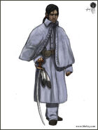Concept art of Chayton's American appearance.