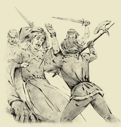 The assassination of Louis d'Armagnac under John's commands