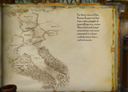 The realms that have to be subdued in order to create the Holy Roman Empire, as featured in the cinematics.