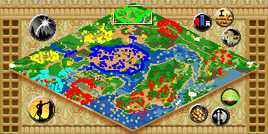 The Burmese Tigers map