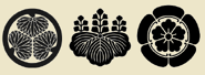 Mons of Japan unifiers.png (53 KB) Illustration of the three mons of Japan unifiers: Tokugawa, Toyotomi and Oda clans