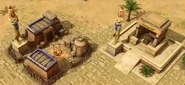 In-game statue depiction of Isis in Retold