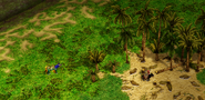 The Atlantean territory in Age of Mythology