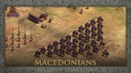 Another promotional image, showcasing the Macedonians' unique units