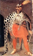 A Polish Hussar with a nadziak