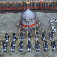 The Crusader Headquarters in The Battle of Mansurah