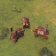 Packed Mongol Blacksmiths