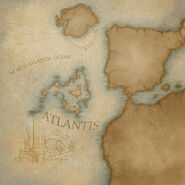 New Atlantis campaign map in Retold