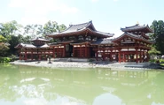 Phoenix Hall at Byōdō-in temple, Uji, Kyoto