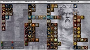 Tech tree of Zeus in The Titans