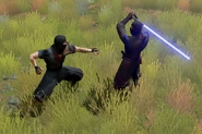 Shinobi vs Kenobi.png (1.99 MB) A Shinobi (left) fighting Shinobi Wan Kenobi who is on higher ground