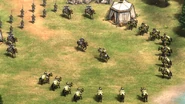 The duel between Hranislav and the Tatar champion outside Drastar