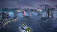 A naval battle