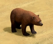 Close-up of the Bear in Age of Mythology: Retold