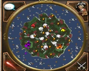 The map, when the land is revealed