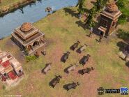 Water Buffalos.jpg (346 KB) A Deccan village with Water Buffaloes, in three distinct skins