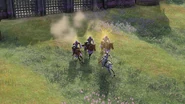 Jeanne and her Riders.jpg (1.43 MB) A mounted melee Jeanne d'Arc and some Jeanne's Riders
