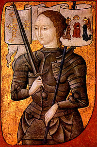 Joan of arc miniature graded