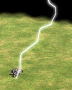 One of the many types of thunderbolts that strike converted units as an event reward from the Return of Rome event, referencing a cheat unit from Age of Empires