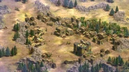 Une base achéménide comportant un fort