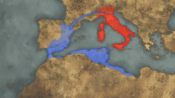 Scenmap enemies of rome 1