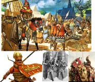 Medieval West African infantry