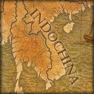 Indochina from the map selection menu in The Asian Dynasties