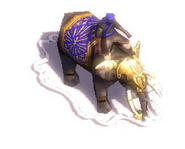 An in-game Mansabdar Flail Elephant