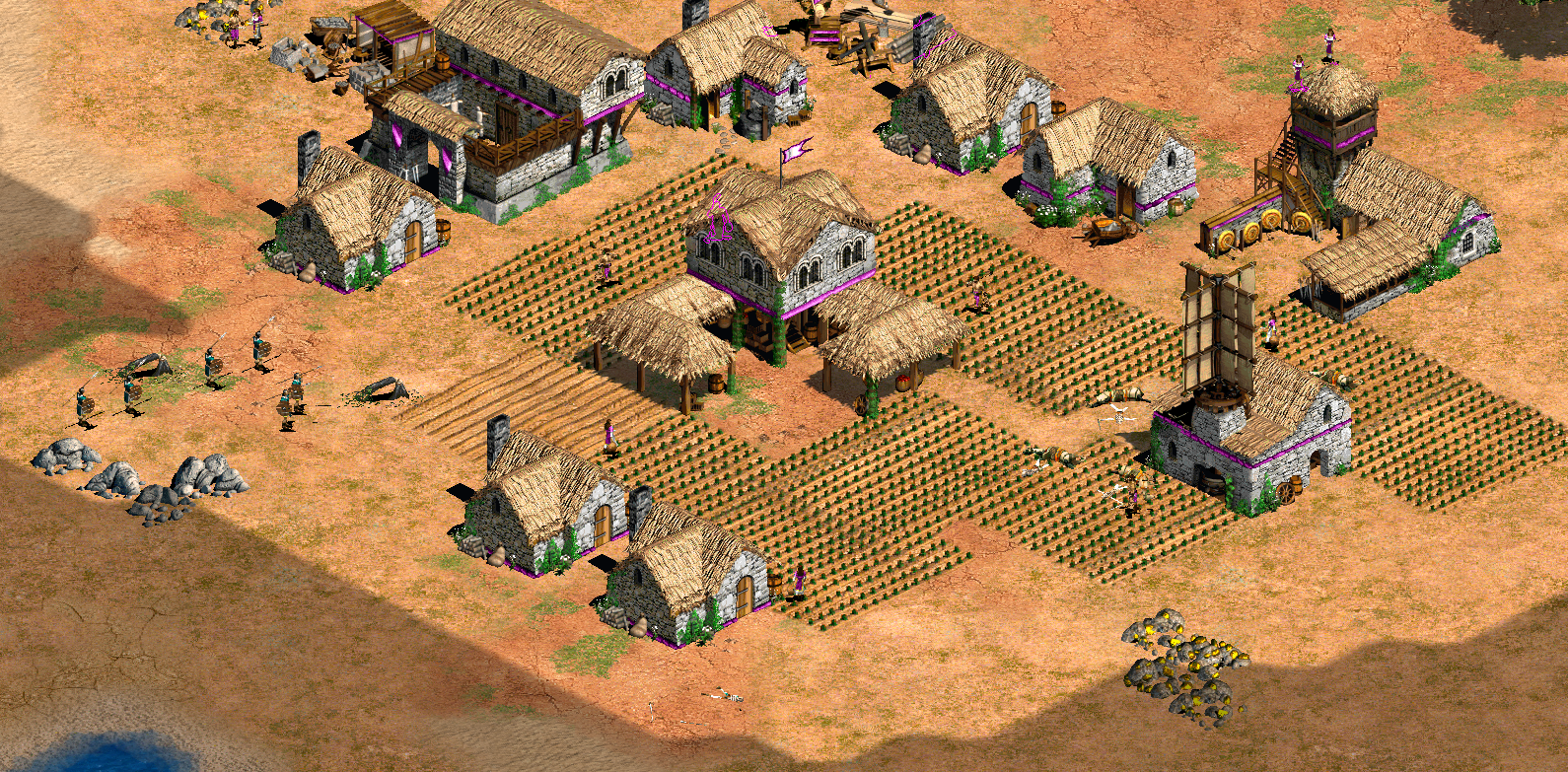 age of empires 2 town center