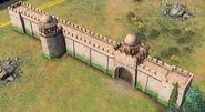 DELHI STONE WALL.png (2.29 MB) Delhi Stone Wall segment with a Tower and a Gate