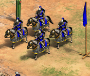 Cataphracts in the release version of the Definitive Edition