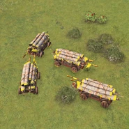 Packed Mongol Stables