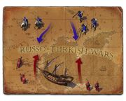 The Russo-Turkish Wars Historic map loading screen