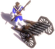 An Organ Gun in Bombard mode