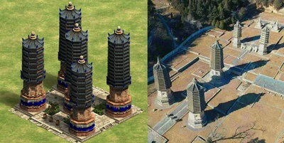 AoE2DE Wonder Jurchens comparison