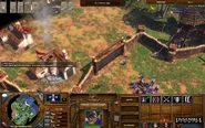 AoE3OttomanFort10.jpg (970 KB) Victory achieved in under half an hour, avoiding the mistake of attacking the trading post before the wall is better fortified will reduce the time by 7–10 minutes.