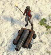 Cetbang Cannon close up