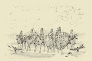 A Tatar army as seen in campaign artwork