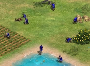 Villagers working Chronicles.png (2.22 MB) Villagers gathering resources