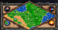 Minimap view in Age of Empires II