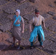 Japanese villagers AoMR.png (1.34 MB) Close-up of the female and male Commoner