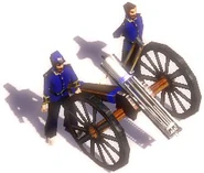 A Gatling Gun in Limber mode
