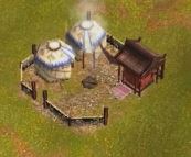 An in-game Village after the Industrial Age