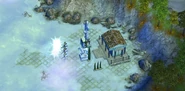 Murmillos being transformed into Valkyries. Notice the unique Olympus terrain.
