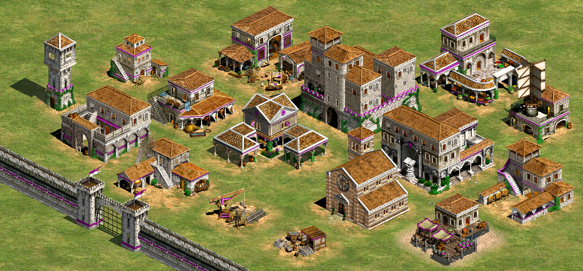 Buildings Age Of Empires Ii Age Of Empires Series Wiki Fandom