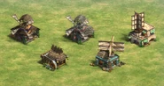 Les moulins de l'âge féodal du jeu original dans Definitive Edition