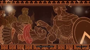 Brasidas cutscene 1 CBfG.png (1.56 MB) The death of Brasidas from his severe wounds received at his final victory in the Second Battle of Amphipolis
