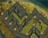 The prison from Isis, Hear My Plea and Let's Go. In the original game.